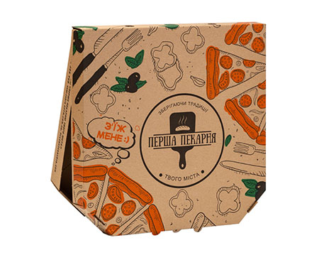 Коробки для піци, з логотипом