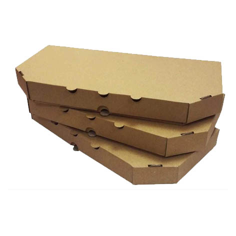 Коробки для кальцоне бурі 328х163х38 мм